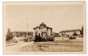POSTAL FOTOGRÁFICA REAL BATTLE MOUNTAIN SANATORIO HOT SPRINGS SD RPPC - Imagen 1 de 2