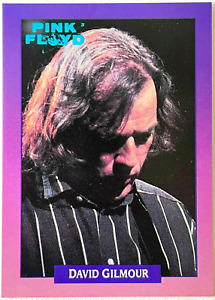 DAVID GILMOUR ~ PINK FLOYD  Brockum RockCards  1991 USA  1st Ed. CARD  33Yrs!