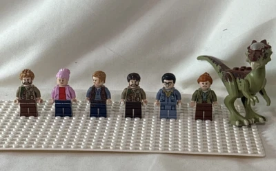 Lego Jurassic World Dinosaur And Minifigure Lot - Image 1 of 4