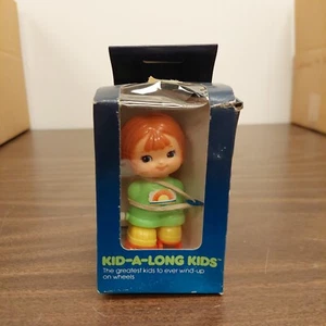 New VINTAGE 1977 TOMY Kid-A-Longs WIND-UP Tots BABY Kid Learning To Walk - Picture 1 of 6
