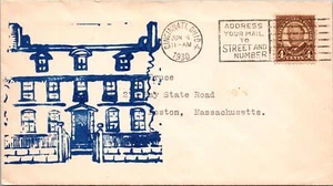SC# 685-NIP FDC - Nice Blue Cachet (II) - L37308 - Picture 1 of 2