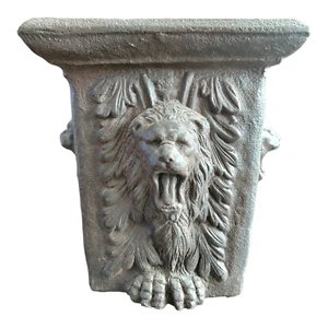 Antique Terra Cotta Lion Jardiniere Planter Vase - Picture 1 of 5