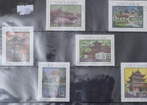 Vietnamese Temples Stamp Set - Picture 1 of 1