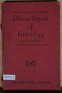 Adverse Aspects Of Astrology: Overcome Unfavorable Influences by F Halbert 1940 - Imagen 1 de 9