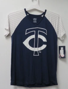 Girls Minnesota Twins Short Sleeve Jersey Blue Size L 10/12 NWT - Picture 1 of 5