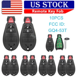 10 For 2013 2014 2015 2016 2017 2018 - 2021 Dodge Ram 1500 2500 Remote Key Fob - Picture 1 of 7