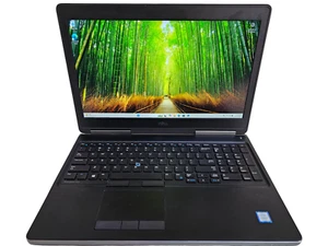 Dell Precision 7520 Laptop - 2.9 GHz i7-7820HQ 32GB 512GB SSD M1200 Wi-Fi 15.6" - Picture 1 of 4