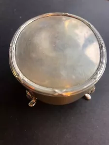 Antique silver box on feet, bham 1905 - Picture 1 of 3