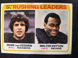 1978 Topps Walter Payton Rushing Karte #333 Bears HOF - Bild 1 von 2