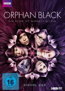 ORPHAN BLACK COMPLETE SERIES 4 DVD 4th Fourth Forth Season Four UK Compatible R2 - Picture 1 of 5