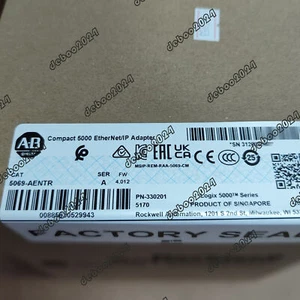 5069-AENTR Ser A Compact 5000 EtherNet/IP Adapter 5069AENTR New Factory Sealed - Picture 1 of 1
