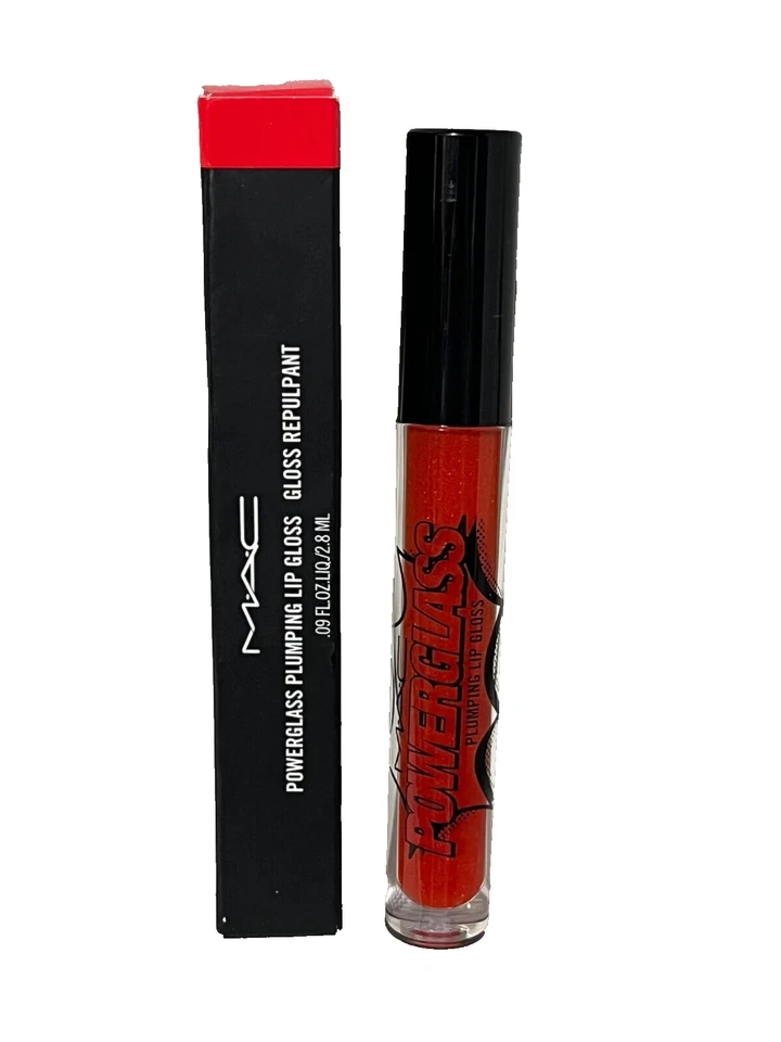 MAC Powerglass Plumping Lip Gloss (296 PLUMP UP THE JAM) 2.8 ml New in Box - Image 1 of 1