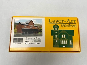 Branchline Laser-Art Structures Kit 694 HO Crosby's Coal (pre-owned) - Picture 1 of 3