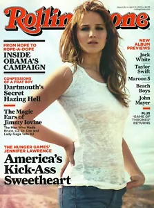 ROLLING STONE Magazine April 12 2012 Jennifer Lawrence Andrew Lohse Jimmy Iovine - Foto 1 di 3