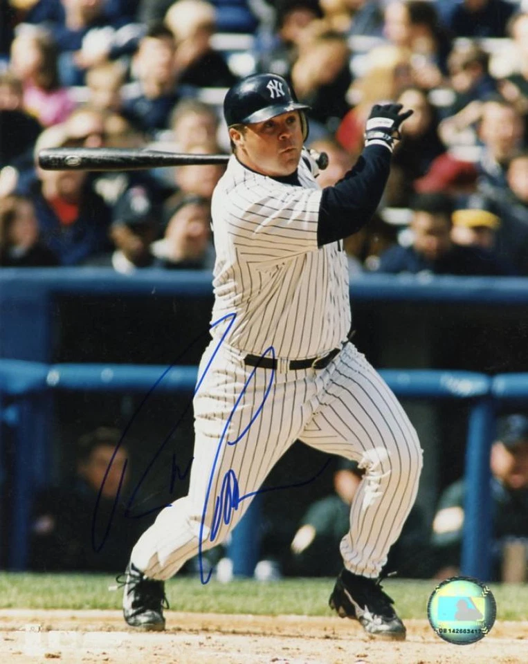 RON COOMER NEW YORK YANKEES SIGNED AUTOGRAPHED 8X10 PHOTO W/COA - Image 1 of 1