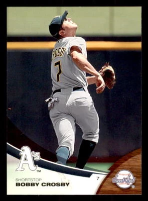 2006 Upper Deck Sweet Spot  #8 Bobby Crosby Oakland Athletics - Image 1 of 2