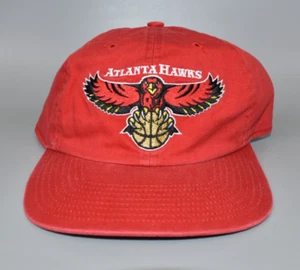 Atlanta Hawks Vintage Twins Enterprise Strapback Cap Hat - NWT - Picture 1 of 4