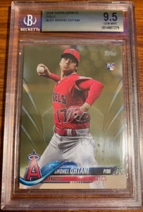 2018 Topps Update Gold #US1 Shohei Ohtani Los Angeles Angels BGS 9.5 #0014857279 - Picture 1 of 2