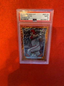 2014 Bowman Orange Ice Refractor /25 Rookie Rhys Hoskins! PSA Mint 9 - Bild 1 von 1