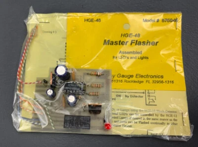 Hobby Gauge Electronics HGE-48 Master Flasher HO3351 - Image 1 of 4