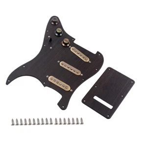 Guitar Parts Prewired-Loaded SSS Pickguard Alnico V Pickups for ST Strat Guitar - Picture 1 of 8