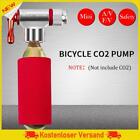 West Biking Mini Bicycle Pump Aluminum Mtb Co2 Inflator For Basketball Football