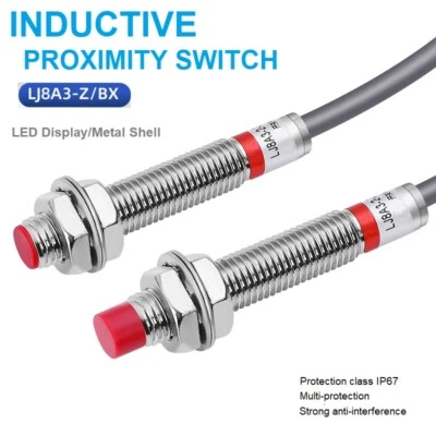 CDJ10-I1A8AP Proximity Switch M8 Tri-wire 24V NPN Inductive Sensor Induction 2mm - Image 1 of 4