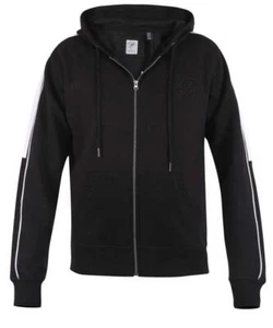 DUKE - Sudadera Con Cremallera Couture D555 En Negro 2XL-6XL - Imagen 1 de 9