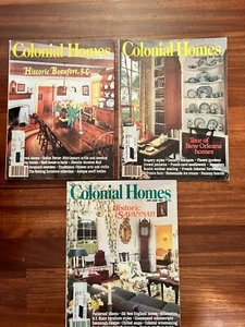 3 Colonial Homes 1981 and 1982 Historic Beaufort SC New Orleans And Savannah - Bild 1 von 4