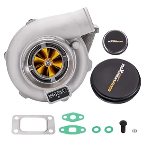 GT3076 GT3037 GT30 T3 Flange A/R .60 anti-surge universal Turbo Charger 500BHP - Picture 1 of 12