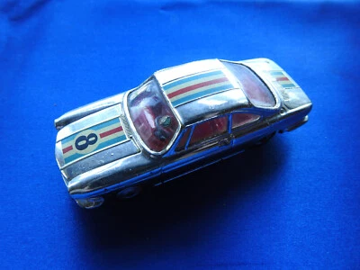 Carro de rali Corgi Simca 1000 acabamento cromado número 8 - Imagem 1 de 4