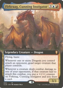 MTG Firkraag, Cunning Instigator (642) *Non-Foil* Extended Art Baldur's Gate NM - Picture 1 of 2