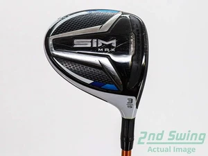 TaylorMade SIM MAX Fairway Wood 3 Wood 3W 15° Graphite X-Stiff Right 42.0in - Picture 1 of 8