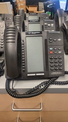 Lot Of (12) Mitel 5320E IP Business Phone Broadview Backlit 50006634 - Image 1 of 2