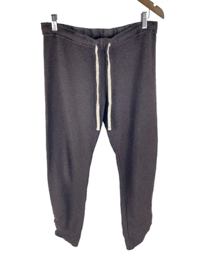 Monrow Womens M (32x31) Drawstring Ruched Brown Joggers Pants - Image 1 of 4