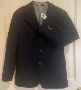 Michael Kors Boy’s Blazer Jacket Navy Blue PolyRayon Year Round Lined Size 8 - Picture 1 of 10