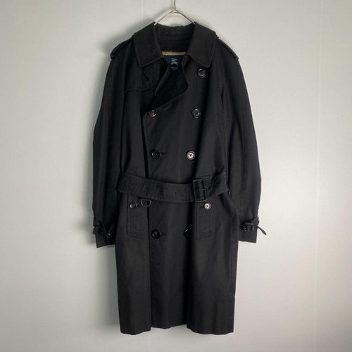 BURBERRY LONDON Trench Coat Doppia Fodera Nova Check Belt Uomo #EG AZA