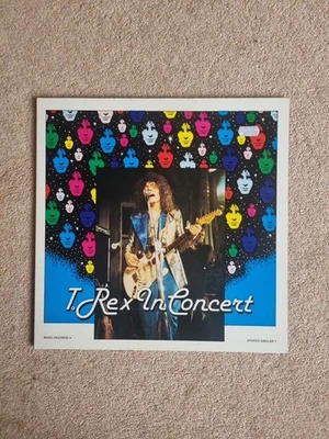 T. Rex - T. Rex In Concert Vinyl LP Marc Records UK 1981 - Image 1 of 4