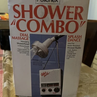 Vintage Pollenex Shower Combo New In Box - Image 1 of 2