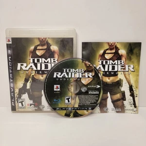Tomb Raider Underworld NM Disc (Sony Playstation 3 PS3) CIB Complete - TESTED - Picture 1 of 5