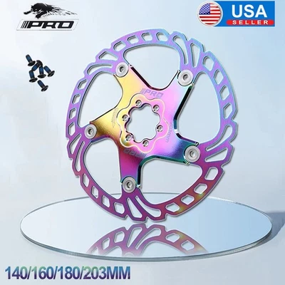 Rotor flotante IIPRO 140/160/180/203 MM rotor de freno de disco para bicicleta 6 pernos aptos para Shimano Foto 1 de 4