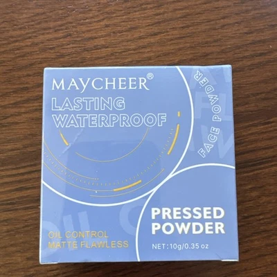 Maycheer face powder lasting waterproof oil control matee flawless - Image 1 of 4
