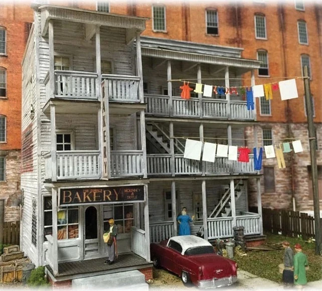 KIT DE MADERA Bar Mills HO GAUGE O'Duels Flop House corte láser edificio #572~NUEVO Foto 1 de 1