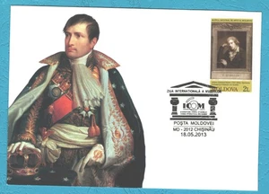 Francobollo Giornata Internazionale dei Musei Moldavia 2013 - Foto 1 di 2