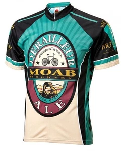 Moab Brewery Derailleur Ale Cycling Jersey - Picture 1 of 9