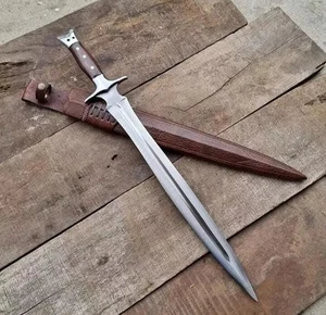 Custom Handmade Carbon Steel Blade Versatile Viking Sword | Hunting | 30 inches - Picture 1 of 4