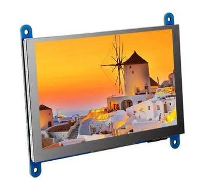 5in TFT LCD HDMI Touchscreen for Raspberry Pi 5 - 800x480 262K color with stand - Image 1 of 4
