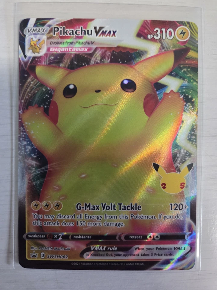 Pikachu VMAX SWSH062 SWSH: Sword & Shield Promo Cards Holo - Image 1 of 2