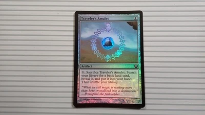 Magic: The Gathering - THEROS ~ Common ~ Traveler's Amulet (Foil) - Image 1 of 3