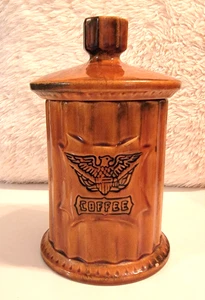 Vintage 70er Jahre seltene American Eagle Kaffeedose Kanister Unikat - Bild 1 von 2